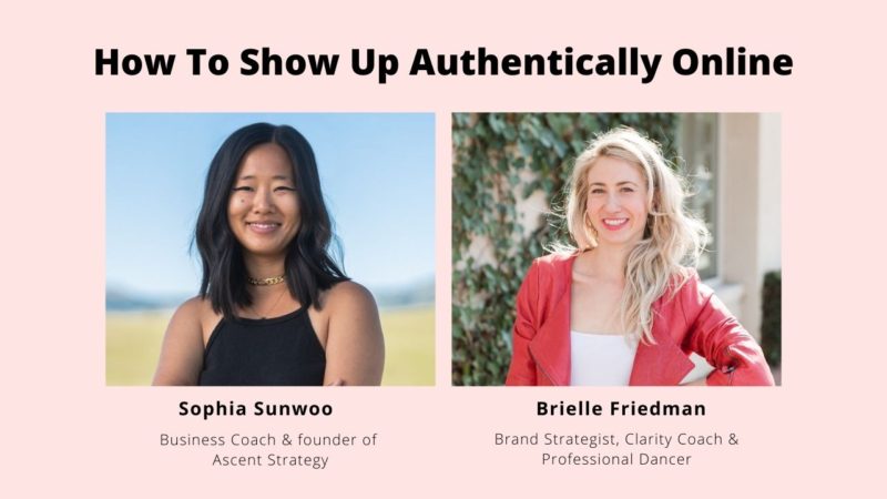 How to Show Up Authentically Online